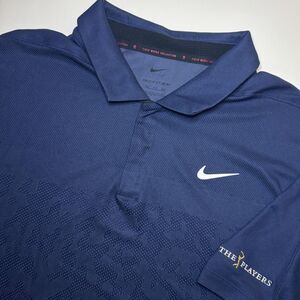 Nike Golf Tiger Woods Players Championship TPC Mesh Dry Fit Men's XXL Polo Shirt